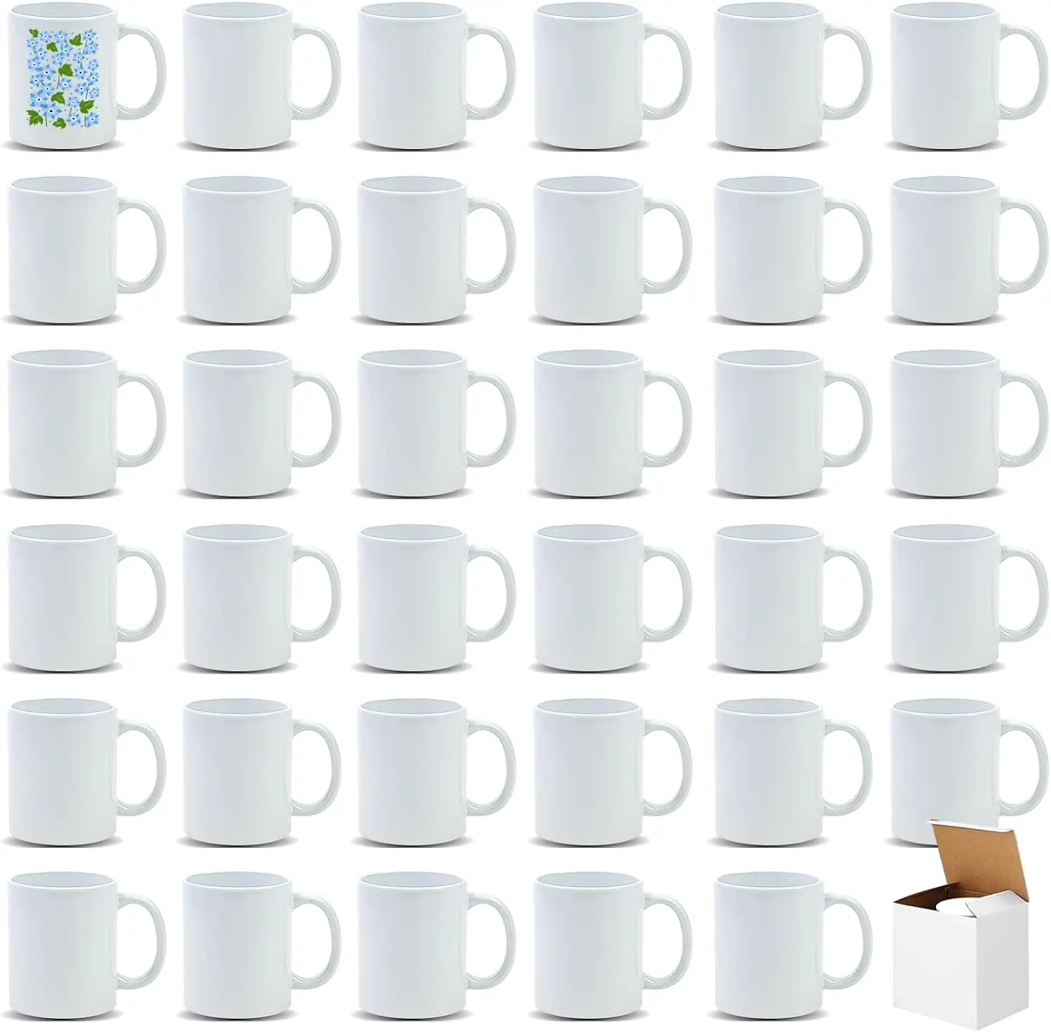 Sublimation Mug White - Süblimasyon Kupalar 11 oz, Süblimasyon Baskıya