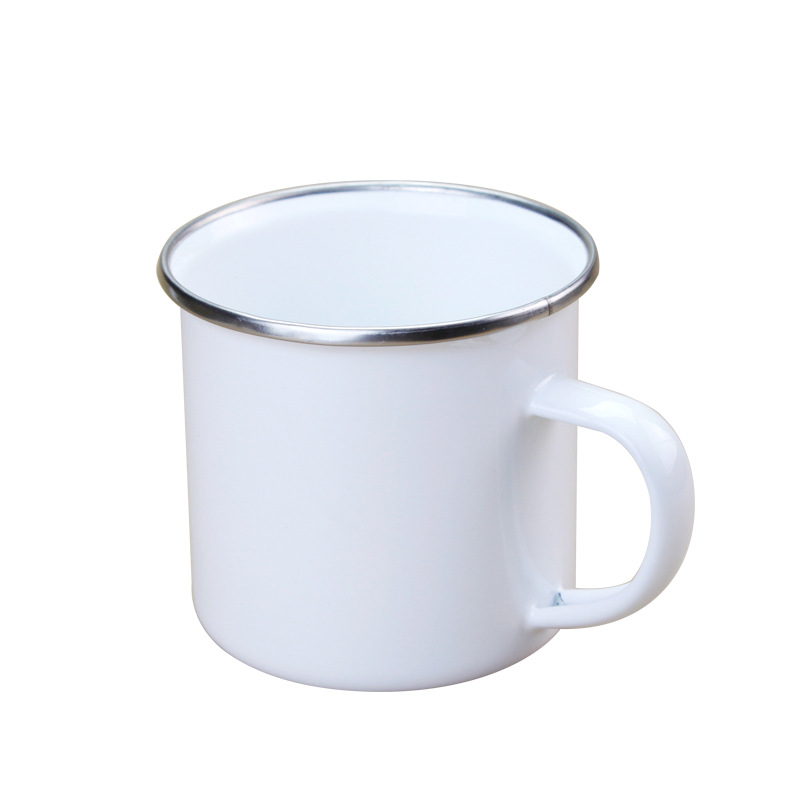 Sublimation Mug White - Kişiselleştirilmiş Süblimasyon Baskılı Paslanmaz Çelik Emaye