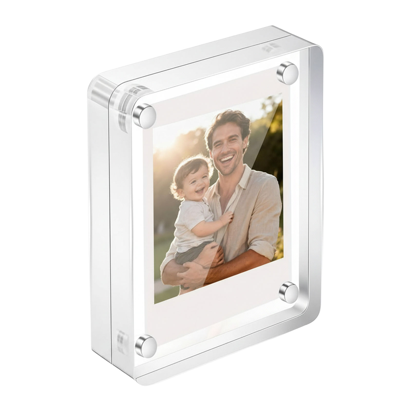 Photo Acrylic Block - Akrilik Manyetik Fotoğraf Çerçevesi 2.5x3.5 İnç