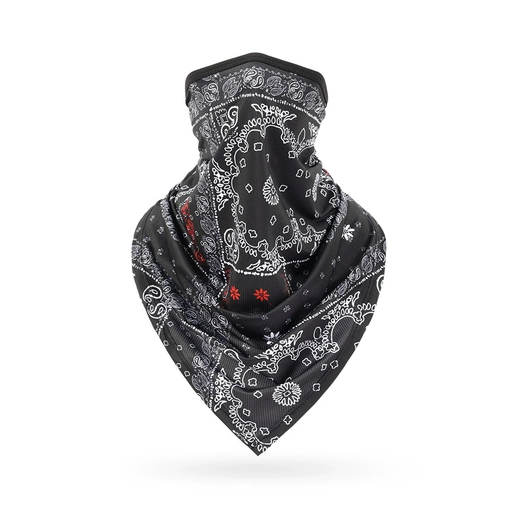 Bandana Blank White - Çok fonksiyonlu Bandana Maskesi Siyah Beyaz