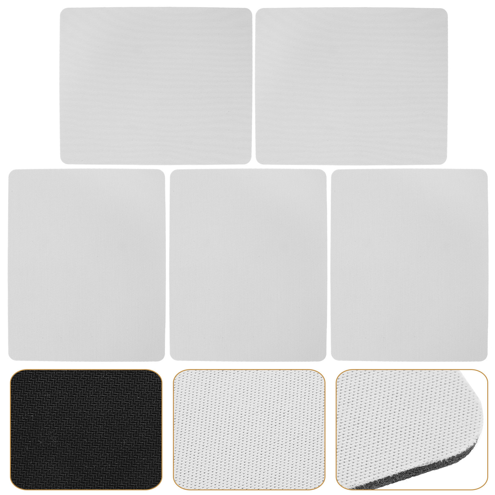 Mouse Pad Blank Sublimation - 5 adet ekstra büyük süblimasyon Mouse