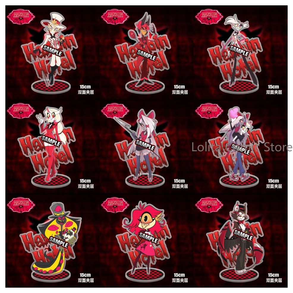 Anime Hazbin Hotel Husk Pentio - Photo Acrylic Block incelemesi ve fiyatı