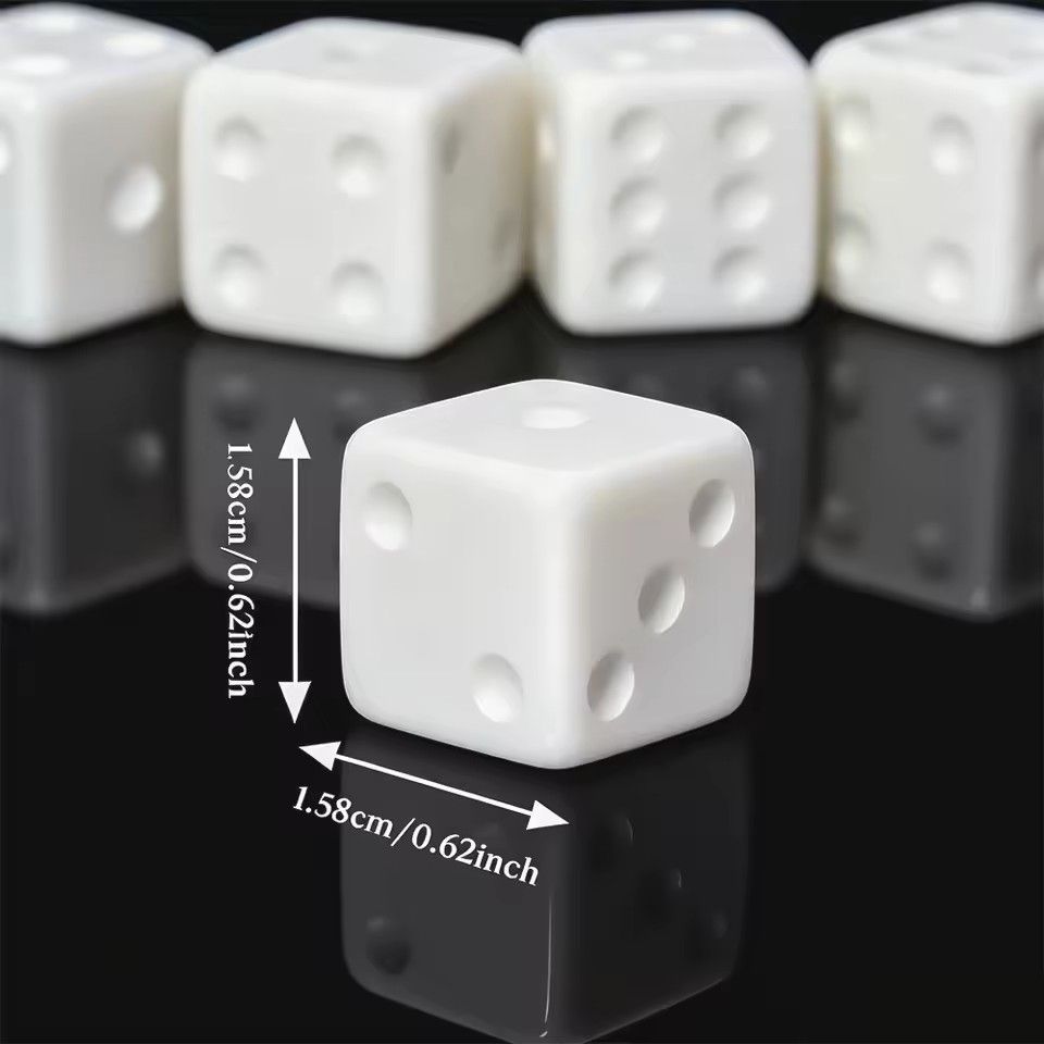 10 Adet/takım Boş Beyaz Zar Eğ - Puzzle Blank White incelemesi ve fiyatı