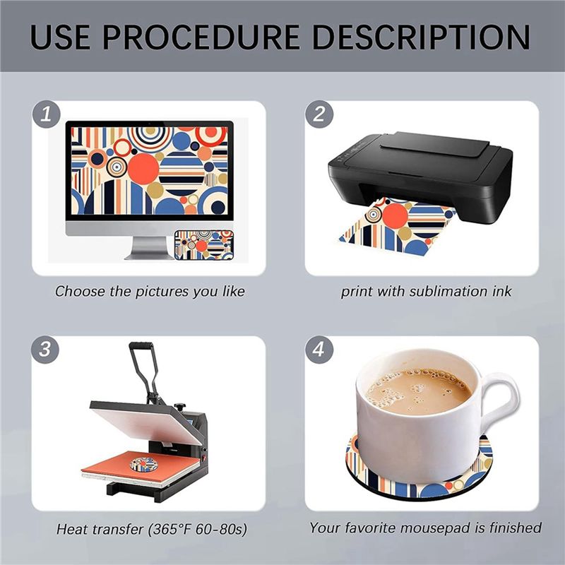 ABVT-160PC Süblimasyon Baskıya - Coaster Sublimation Blank incelemesi ve fiyatı