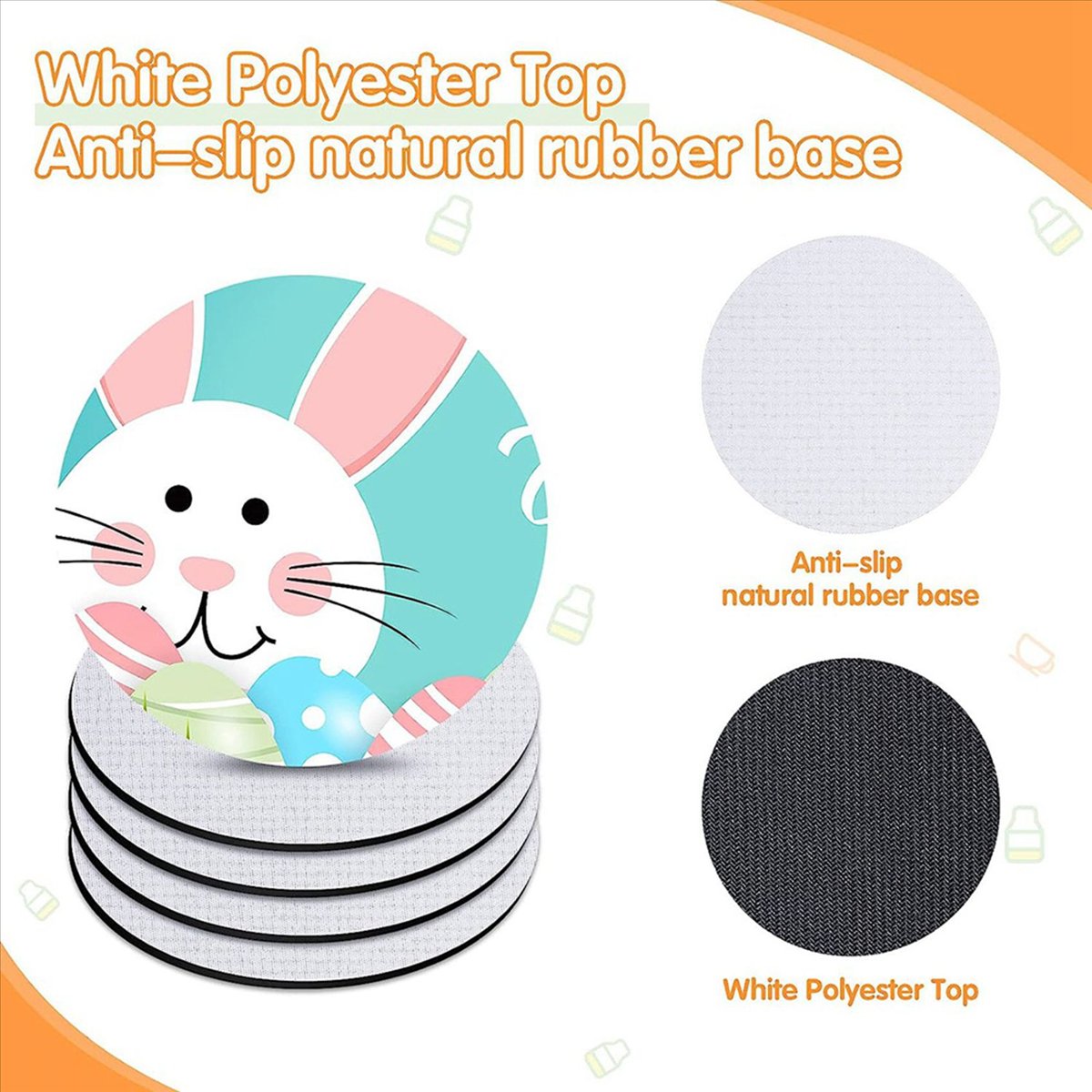 ABVT-160PC Süblimasyon Baskıya - Coaster Sublimation Blank incelemesi ve fiyatı