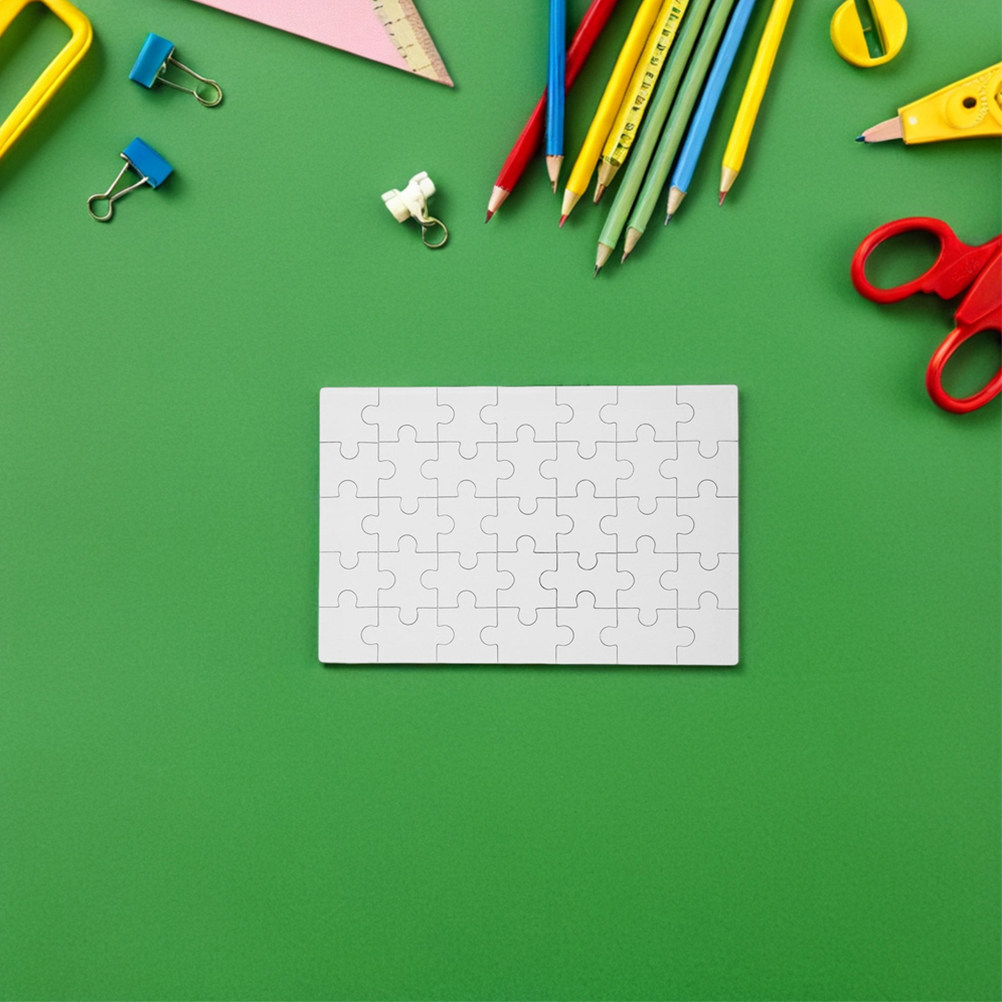 12 Adet Boş Süblimasyon Yapboz - Puzzle Blank White incelemesi ve fiyatı
