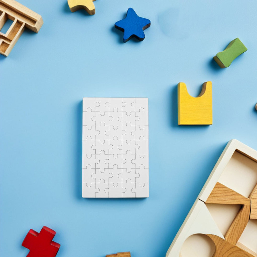 12 Adet Boş Süblimasyon Yapboz - Puzzle Blank White incelemesi ve fiyatı