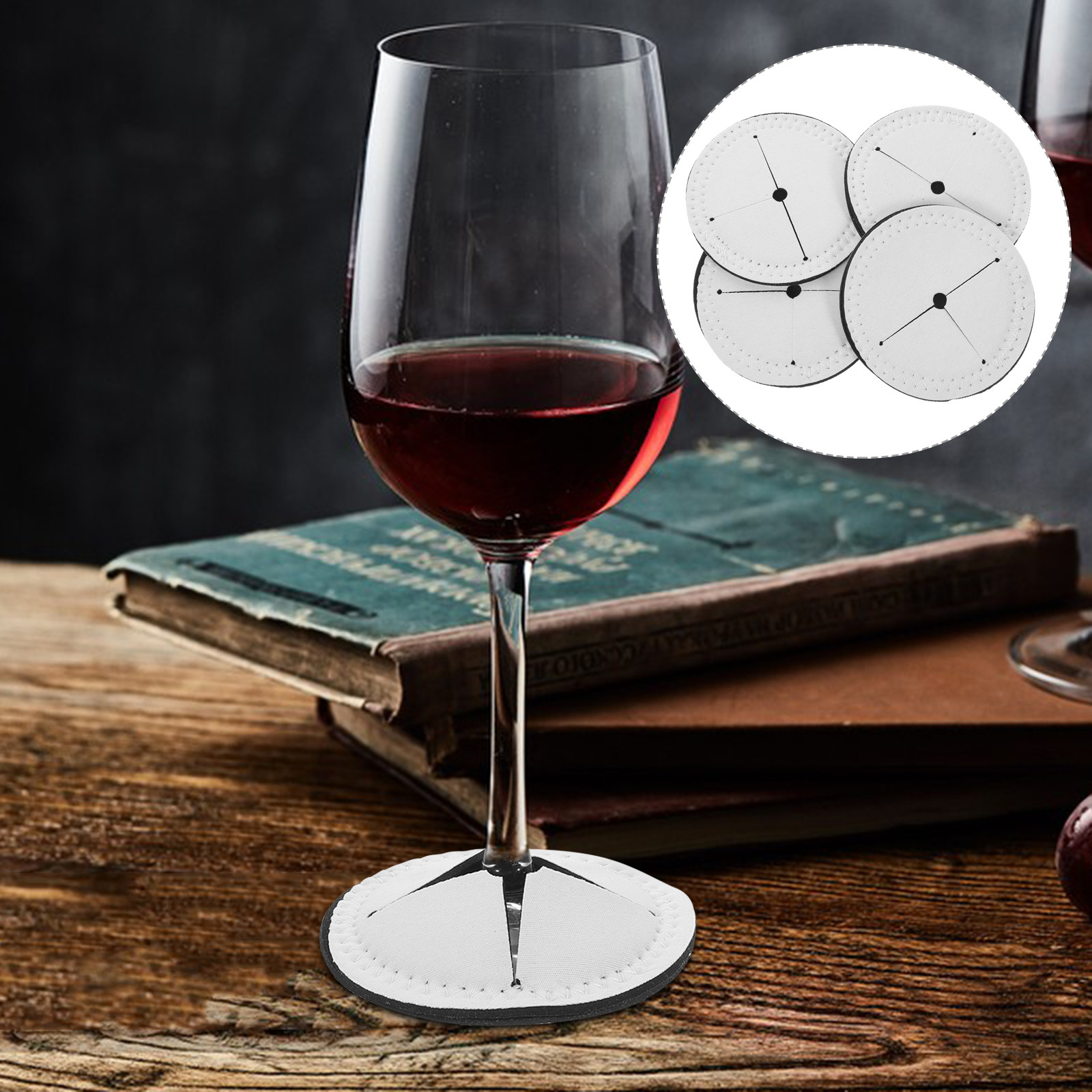 4 Adet Süblimasyon Bardak Altl - Coaster Sublimation Blank incelemesi ve fiyatı