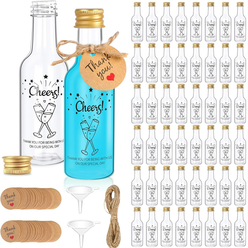 50'li Paket Mini İçki Şişeleri - Water Bottle Blank incelemesi ve fiyatı