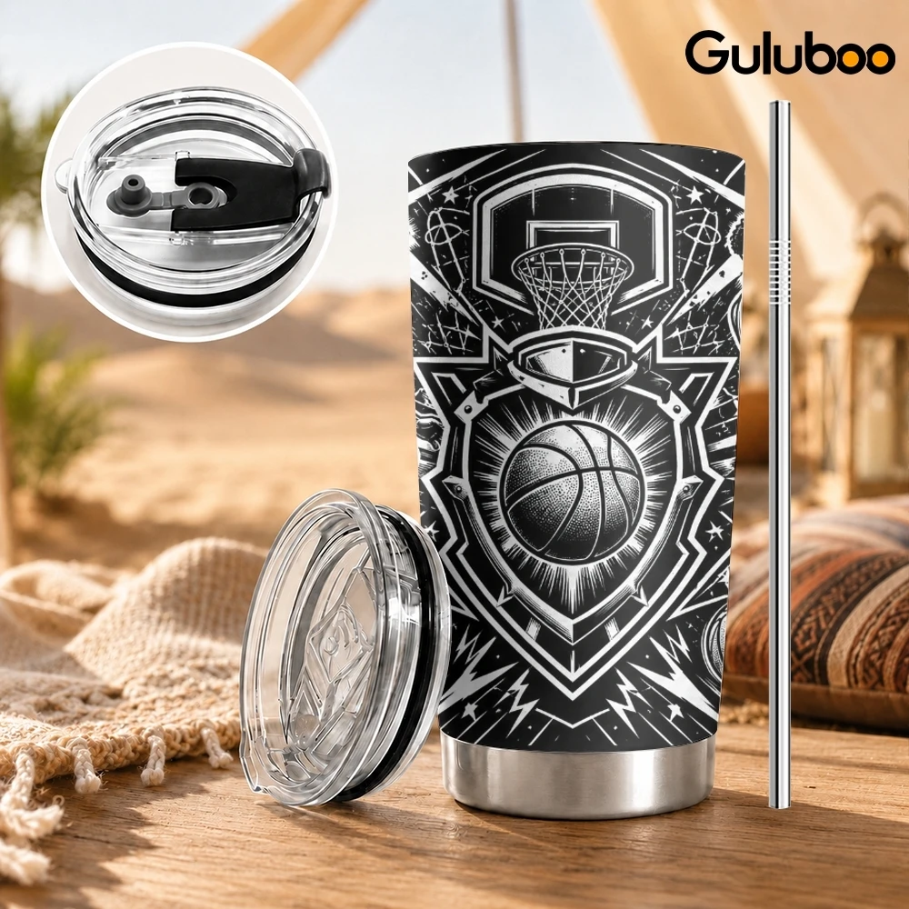 Siyah Beyaz Spor Amblemli Vaku - Tumbler 20Oz White incelemesi ve fiyatı