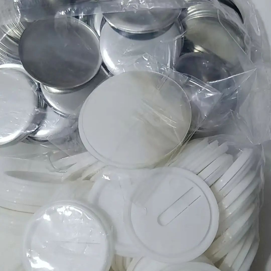 100 adet 58mm 2.25 inç Düğme r - Button Badge Blank incelemesi ve fiyatı