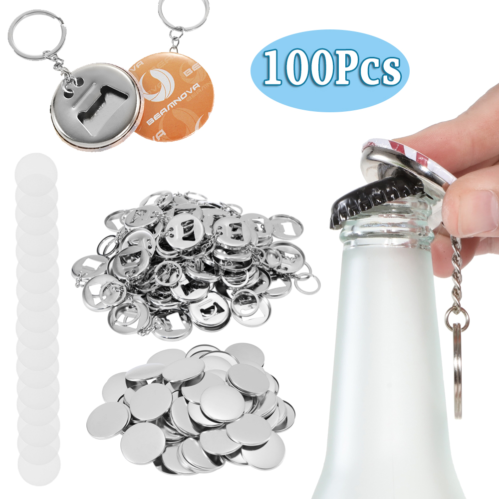 100 adet Rozet Malzemesi Şişe  - Button Badge Blank incelemesi ve fiyatı
