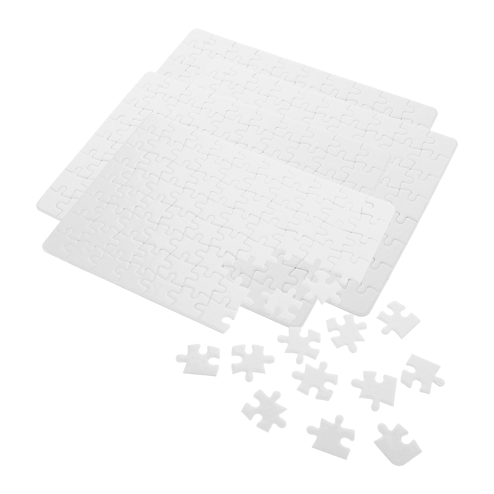 4 yaprak boş bulmaca parçaları - Puzzle Blank White incelemesi ve fiyatı