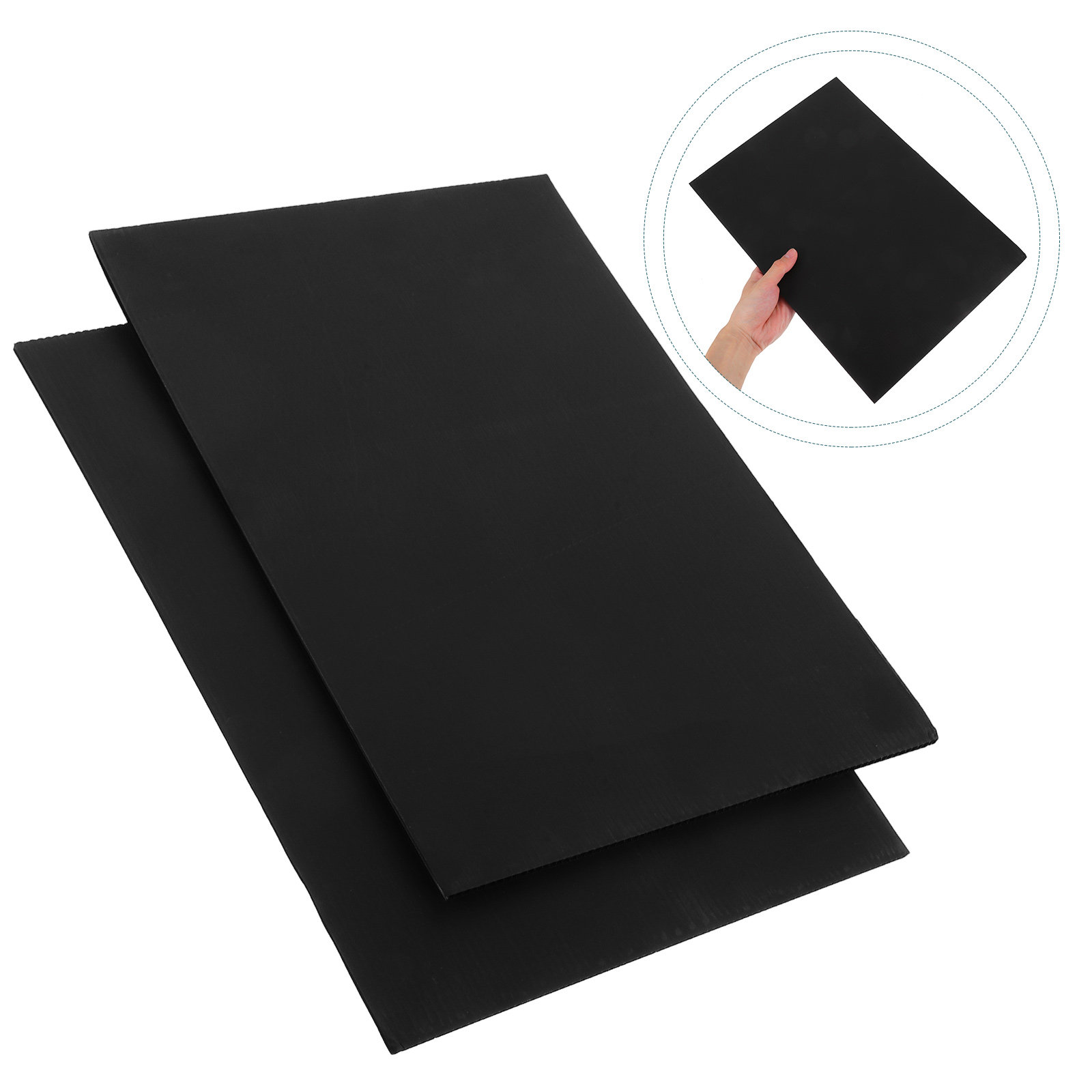 2 Adet Siyah Boş Bahçe Tabela  - Yard Sign Blank incelemesi ve fiyatı