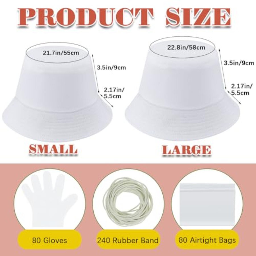 Beyaz pamuklu kova şapka, bati - Hat Sublimation Blank incelemesi ve fiyatı