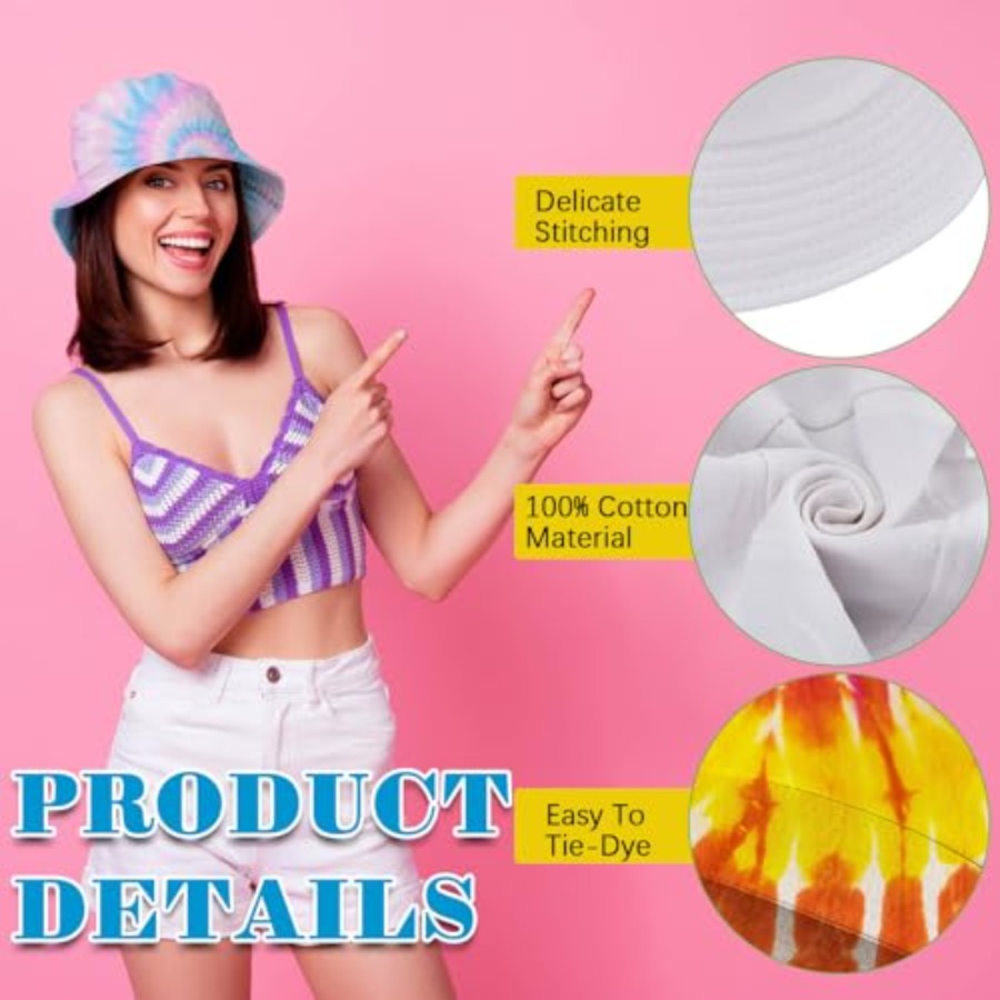 Beyaz pamuklu kova şapka, bati - Hat Sublimation Blank incelemesi ve fiyatı