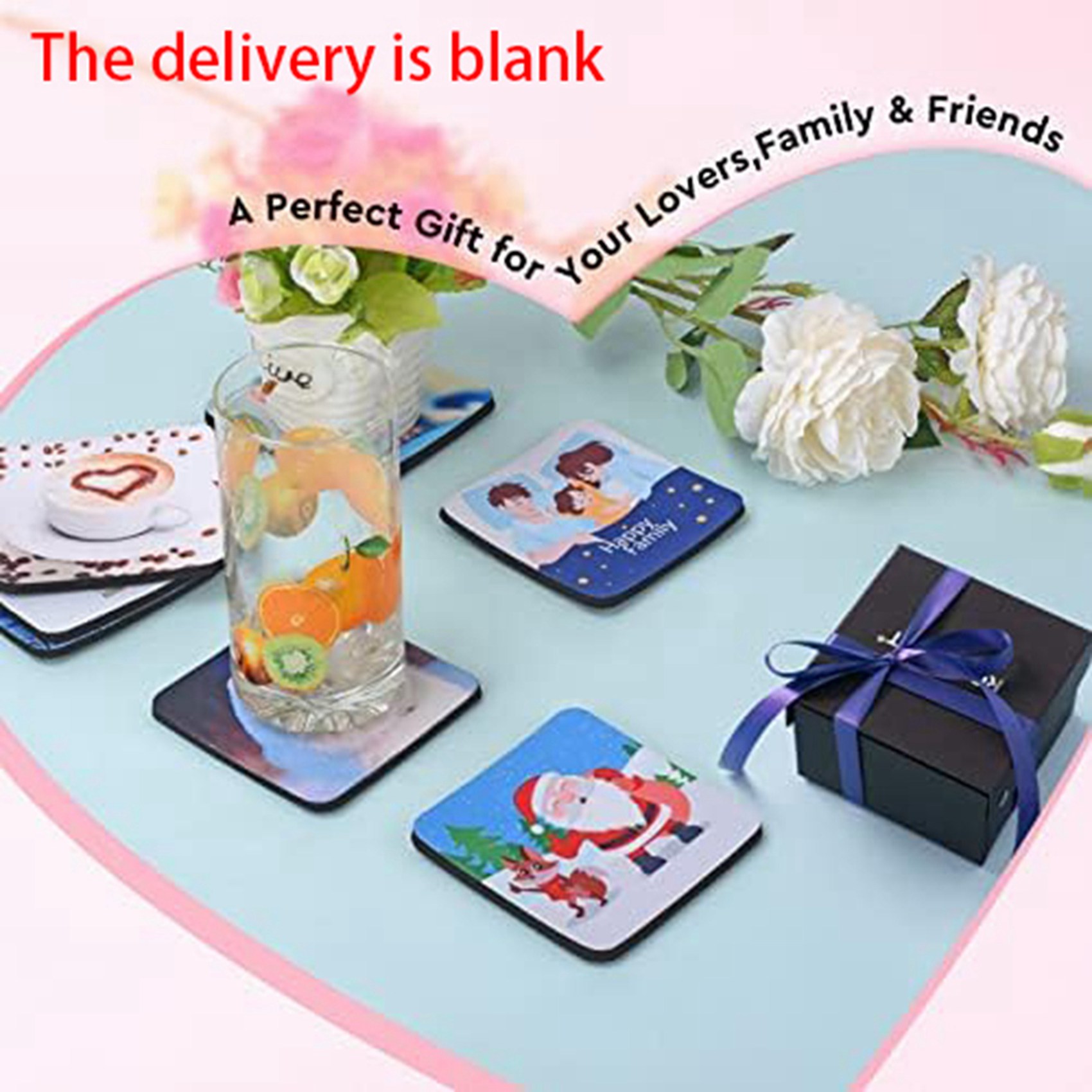 F-F 40 adet kare süblimasyon b - Coaster Sublimation Blank incelemesi ve fiyatı